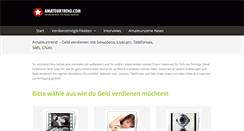 Desktop Screenshot of amateurtrend.com